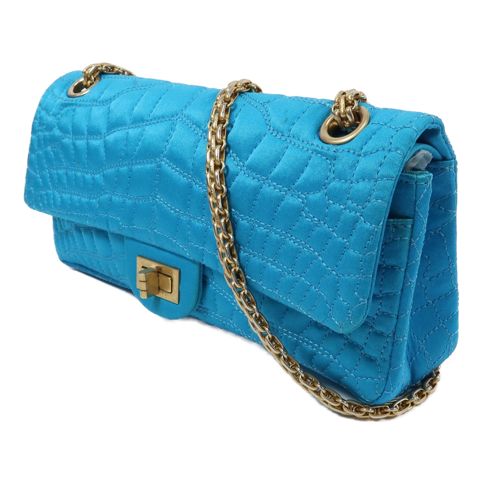 LOUIS VUITTON 肩背包 x Satin 3