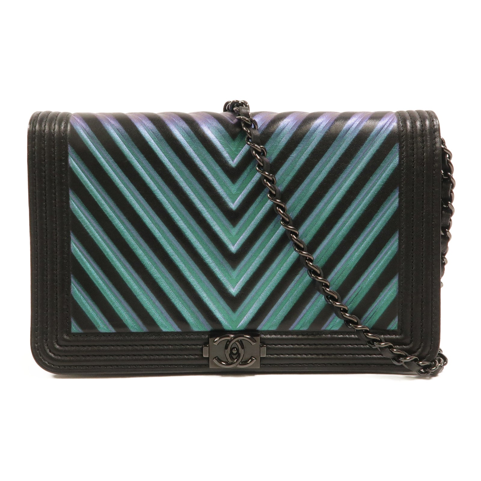 LOUIS VUITTON WOC Shoulder Bag Calfskin