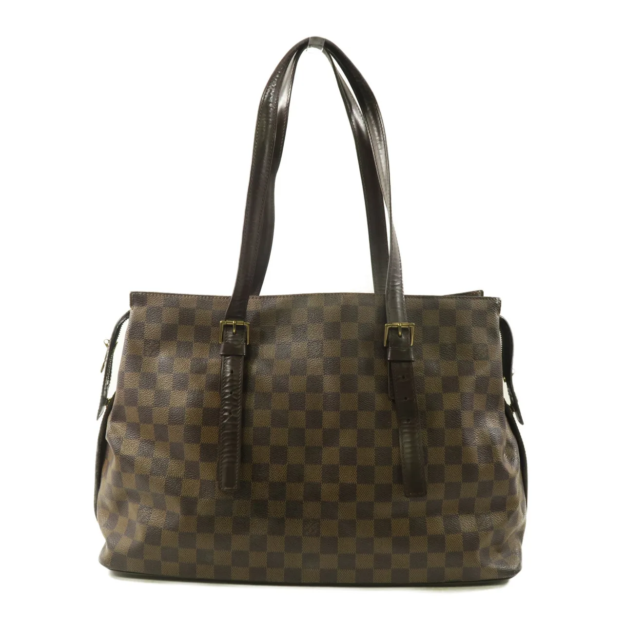 LOUIS VUITTON Chelsea N51119 肩背包 塗層帆布 棕色 / Brown 塗層帆布 中古品B - 縮圖 2