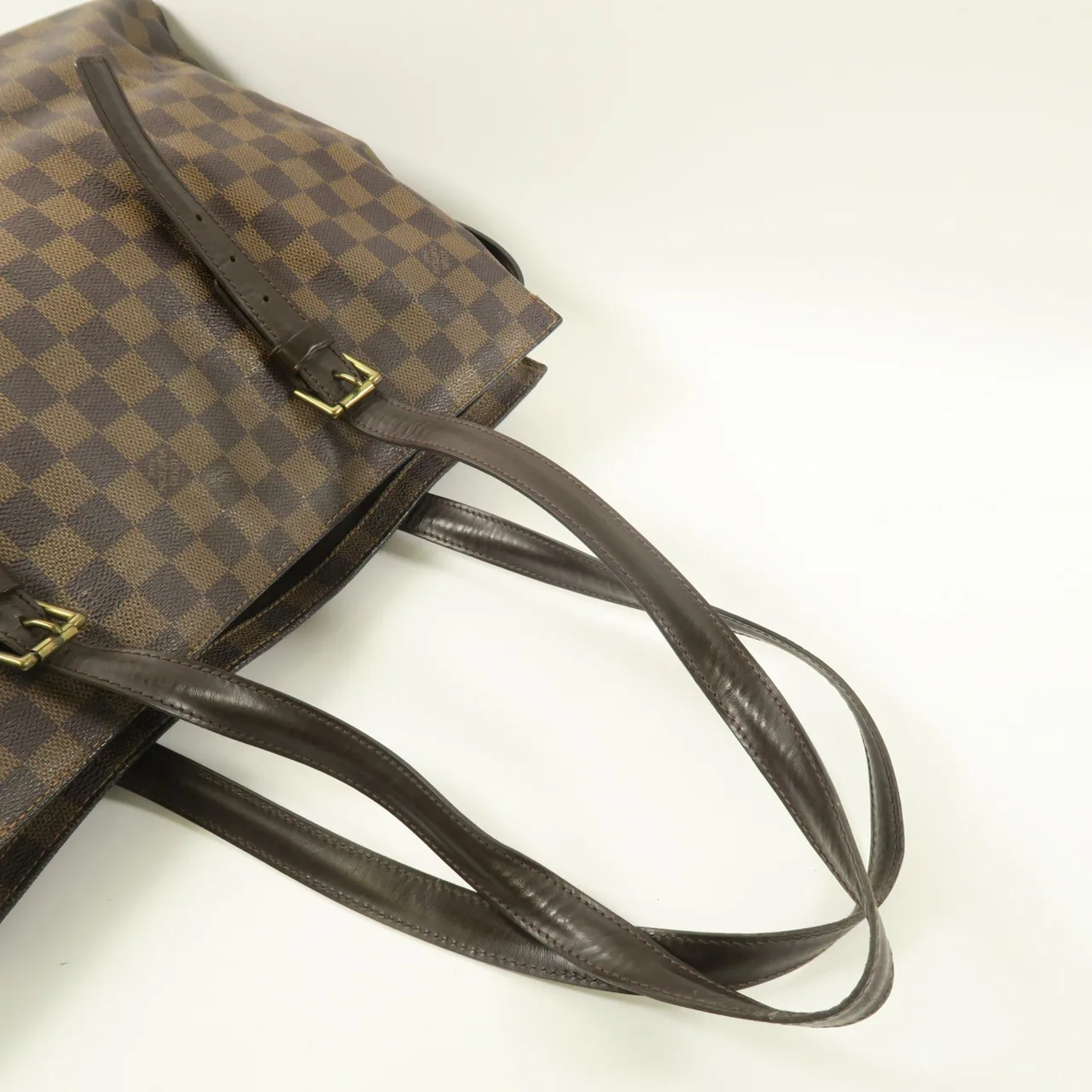 LOUIS VUITTON Chelsea N51119 肩背包 塗層帆布 棕色 / Brown 塗層帆布 中古品B - 縮圖 6