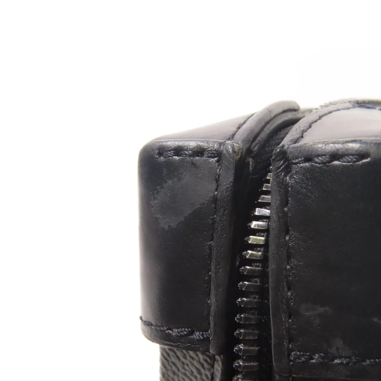 LOUIS VUITTON Soft Trunk M69838 肩背包 塗層帆布 黑色 / Black 塗層帆布 中古品B - 縮圖 15