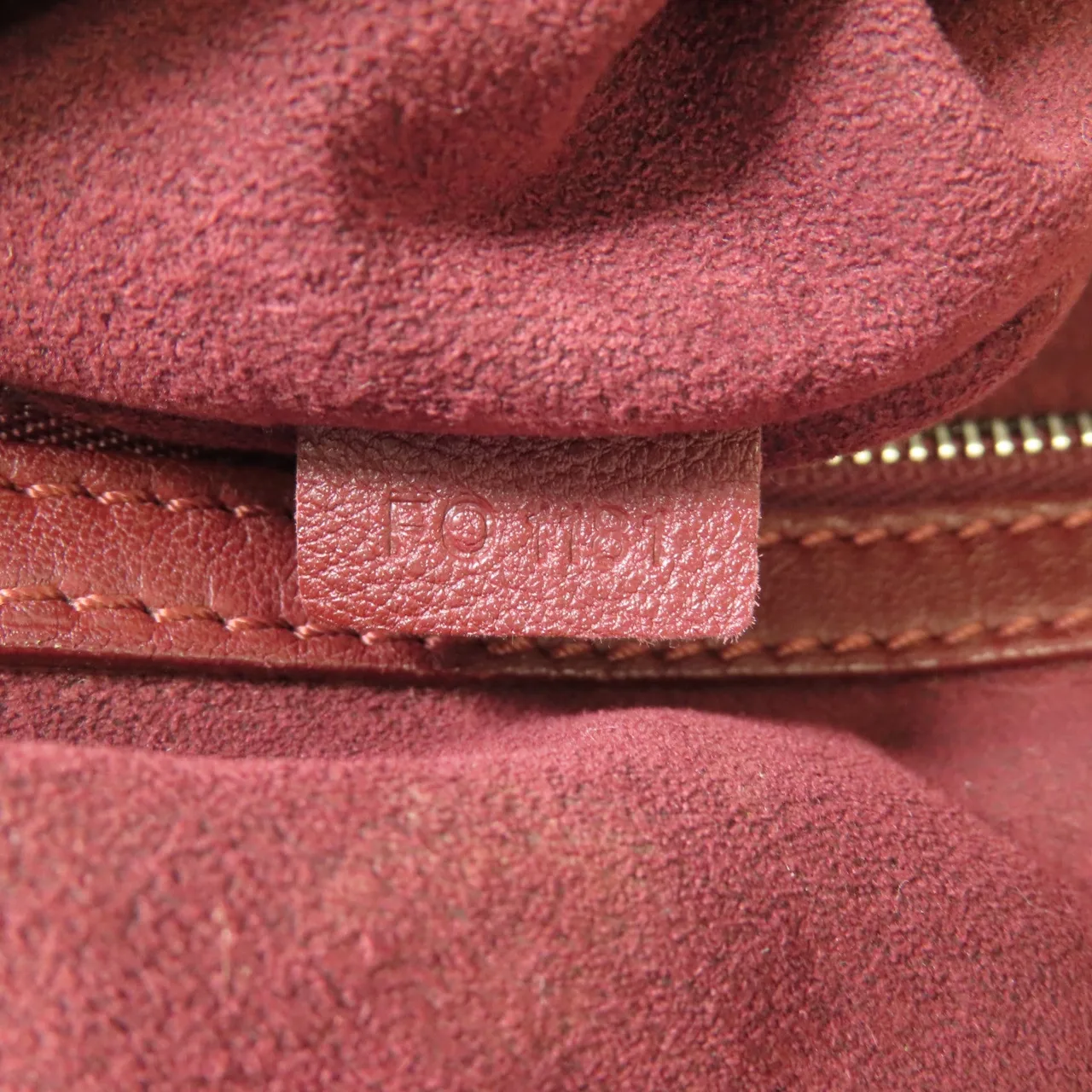 LOUIS VUITTON M97069 手提包 皮革 紅色 / Bordeaux 皮革 中古品B - 縮圖 8