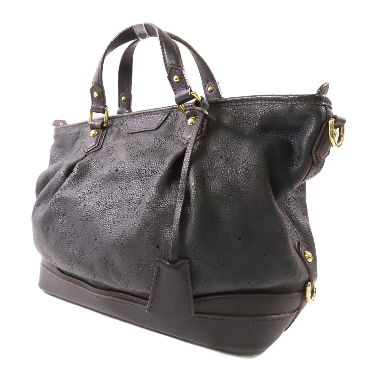 LOUIS VUITTON M93067 兩用包 牛皮 黑色 / Black 牛皮 中古品B - 縮圖 3