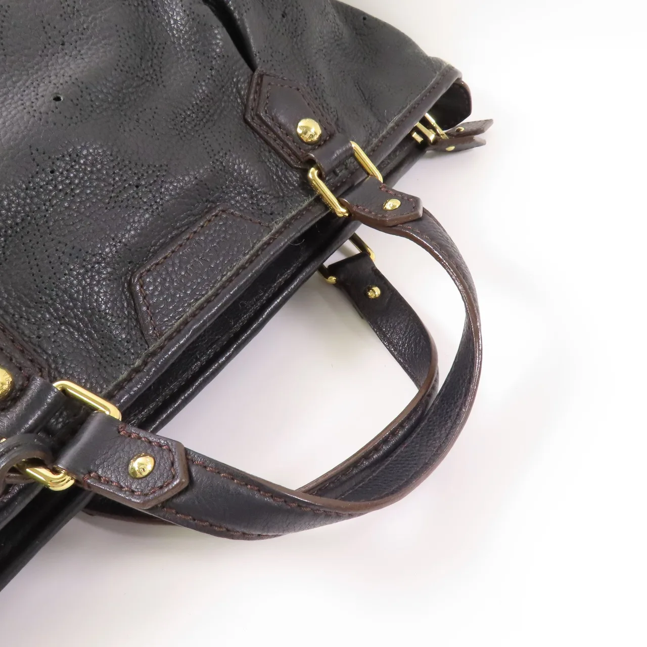 LOUIS VUITTON M93067 兩用包 牛皮 黑色 / Black 牛皮 中古品B - 縮圖 5