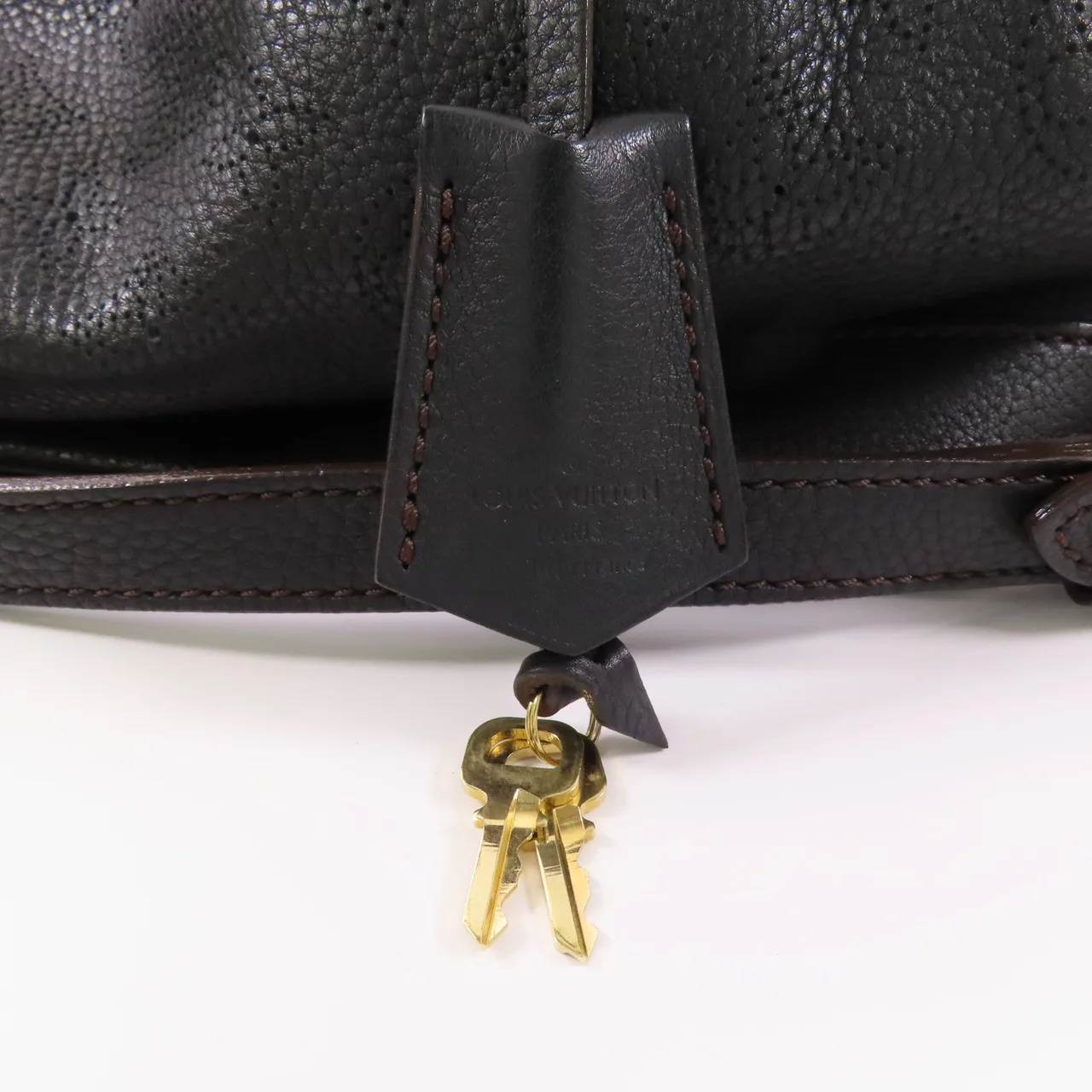LOUIS VUITTON M93067 兩用包 牛皮 黑色 / Black 牛皮 中古品B - 縮圖 10