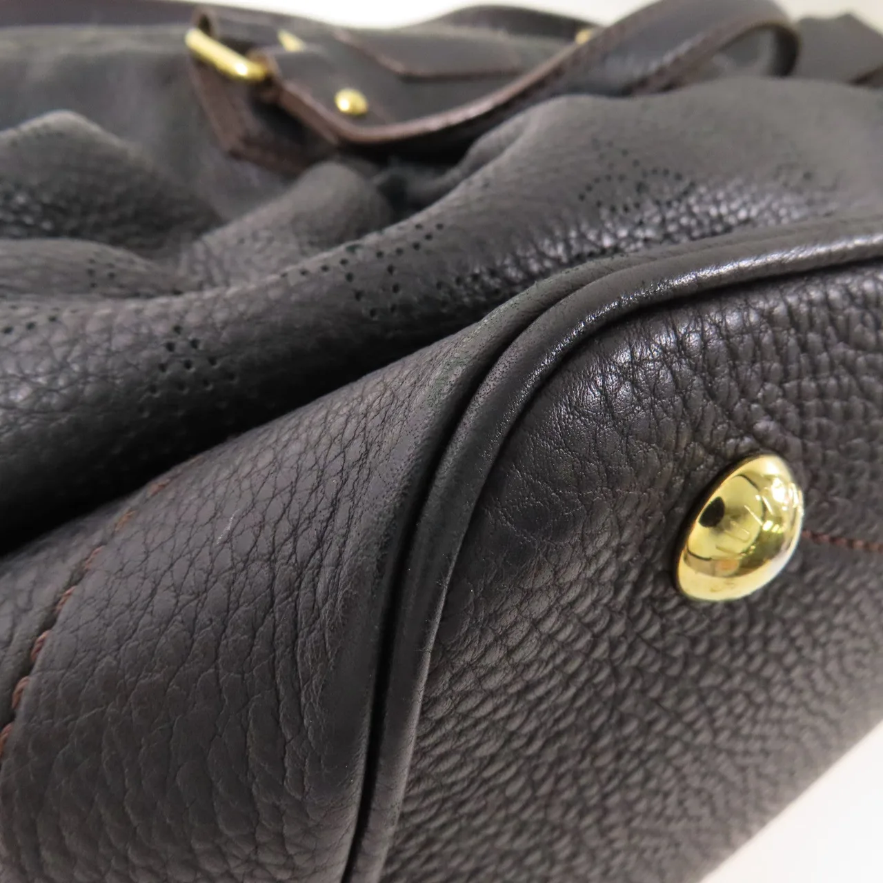 LOUIS VUITTON M93067 兩用包 牛皮 黑色 / Black 牛皮 中古品B - 縮圖 14