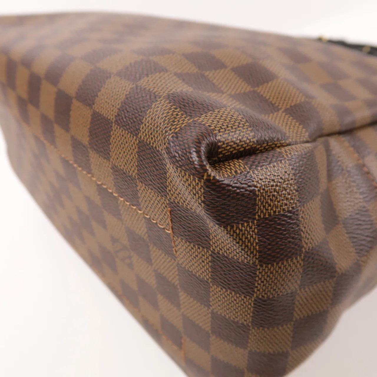 LOUIS VUITTON N60348 兩用包 塗層帆布 棕色 塗層帆布 中古品A - 縮圖 6