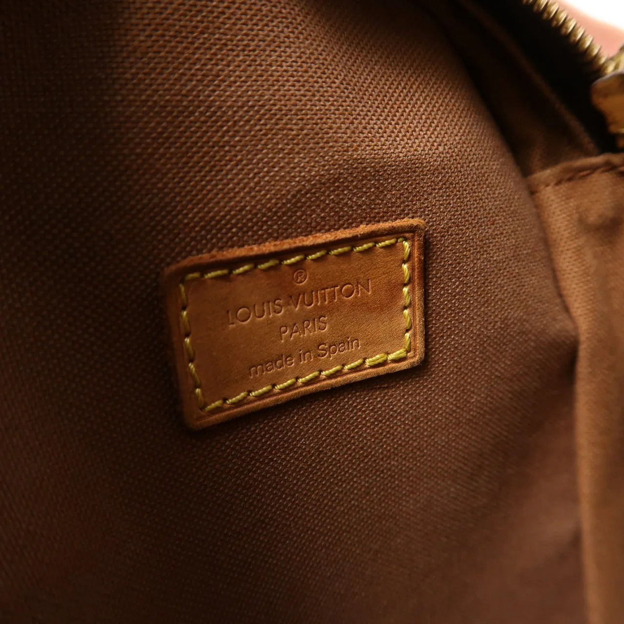 LOUIS VUITTON Pochette Gange M51870 腰包 塗層帆布 棕色 / Brown 塗層帆布 中古品B - 縮圖 6