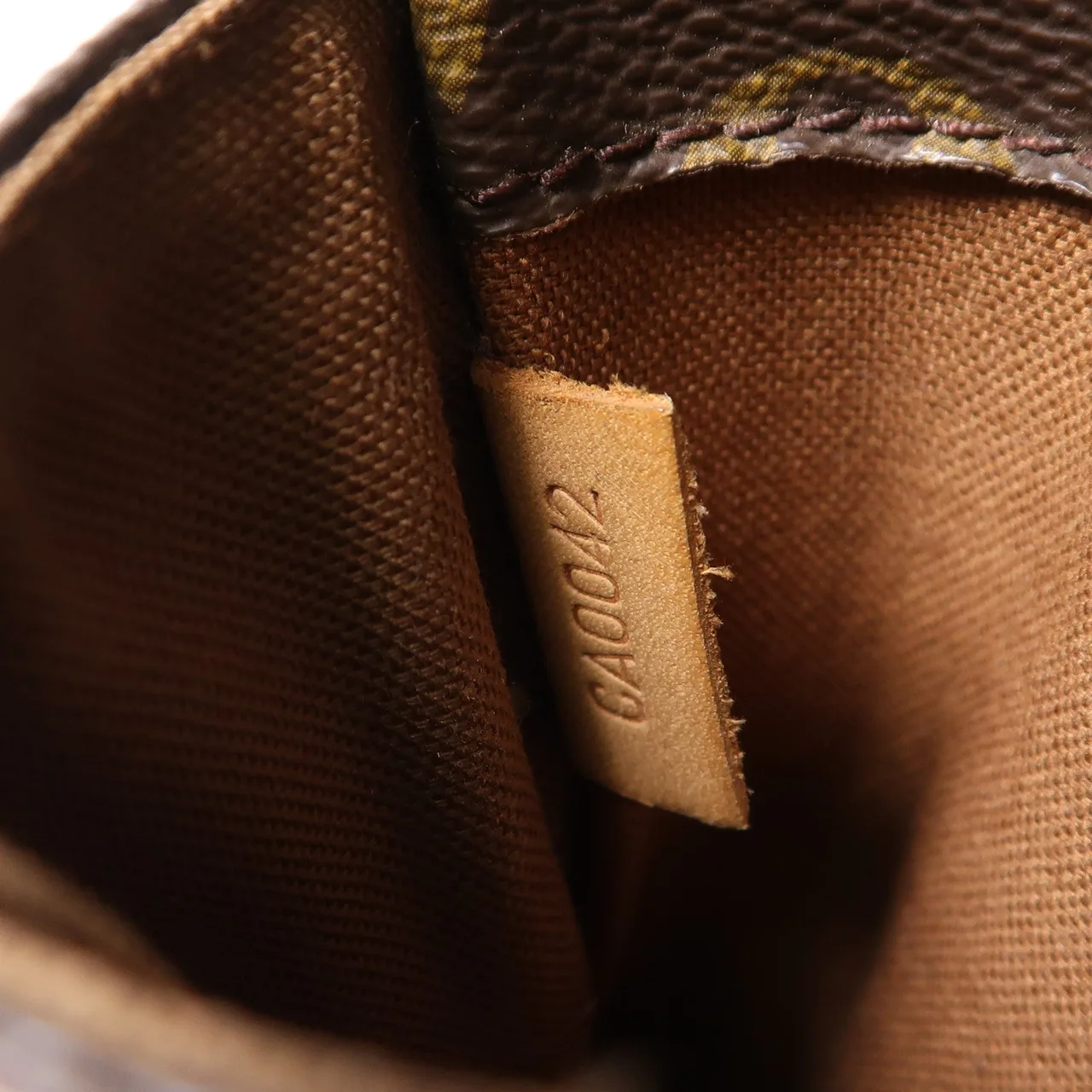 LOUIS VUITTON Pochette Gange M51870 腰包 塗層帆布 棕色 / Brown 塗層帆布 中古品B - 縮圖 7