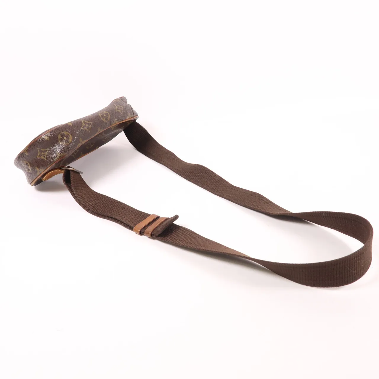 LOUIS VUITTON Pochette Gange M51870 腰包 塗層帆布 棕色 / Brown 塗層帆布 中古品B - 縮圖 8