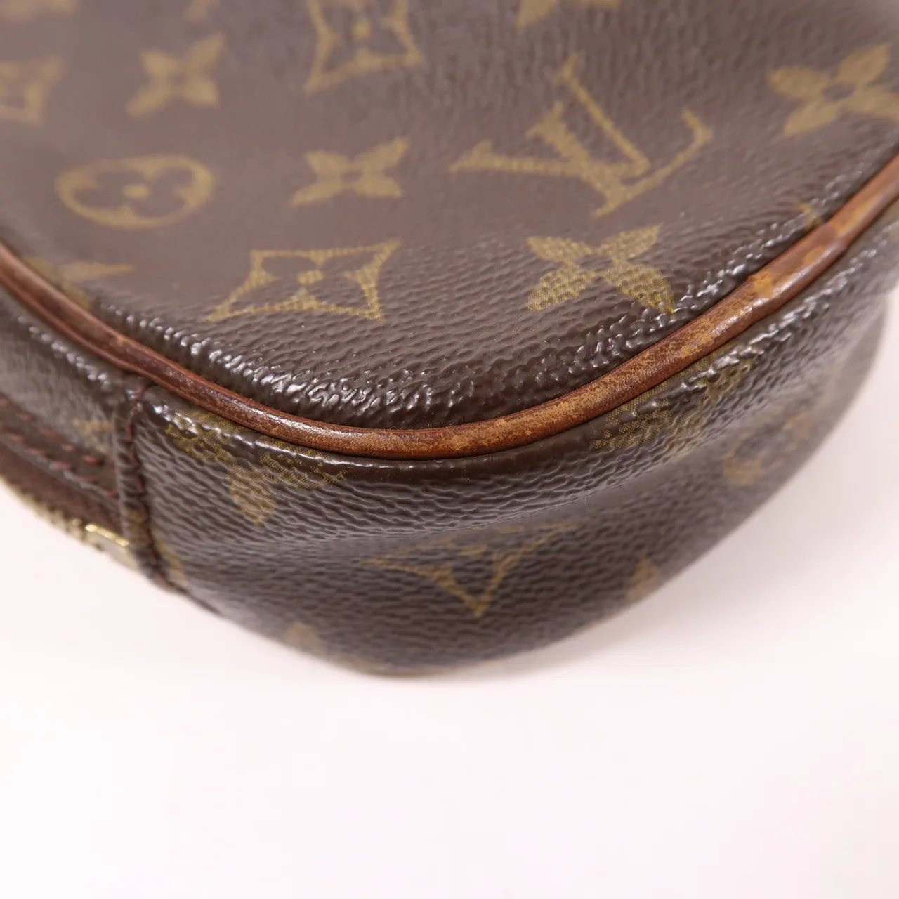 LOUIS VUITTON Pochette Gange M51870 腰包 塗層帆布 棕色 / Brown 塗層帆布 中古品B - 縮圖 10