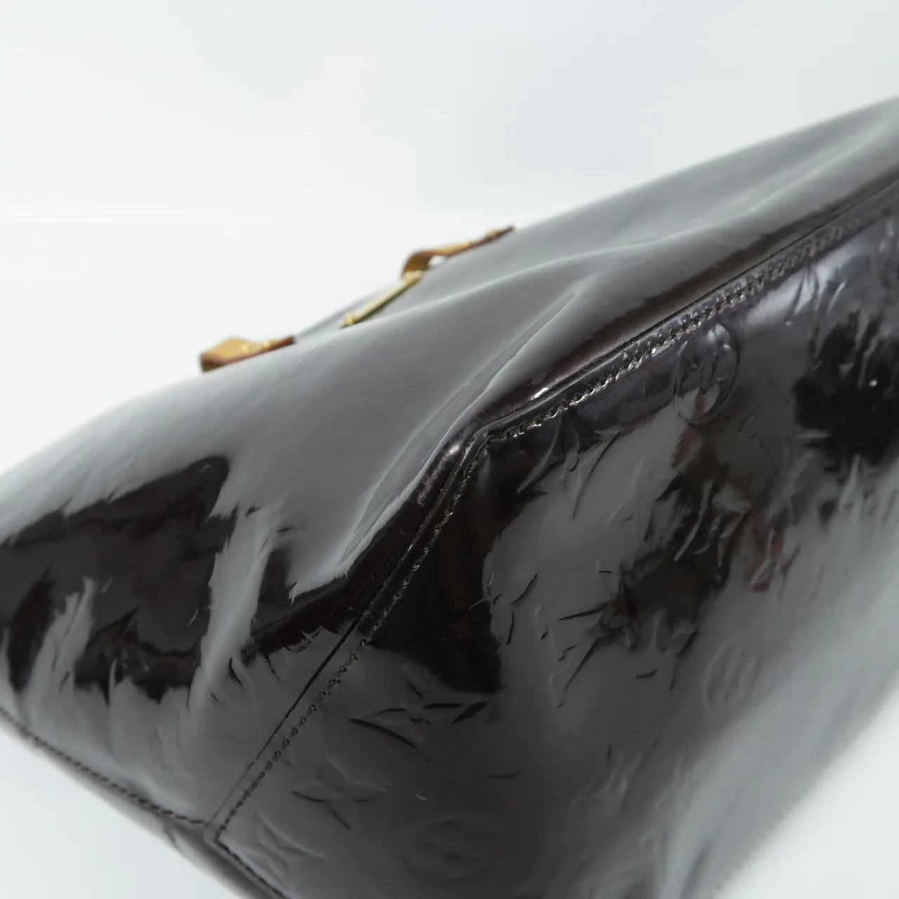 LOUIS VUITTON Bellevue M93589 手提包 皮革 紅色 / Red 皮革 中古品B - 縮圖 7