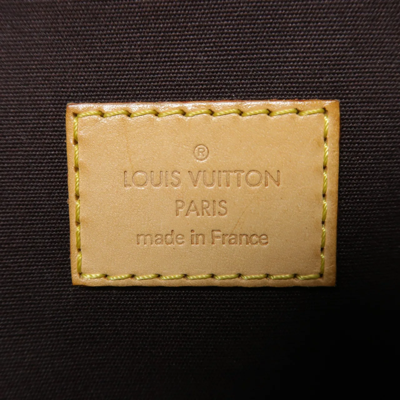 LOUIS VUITTON Bellevue M93589 手提包 皮革 紅色 / Red 皮革 中古品B - 縮圖 12