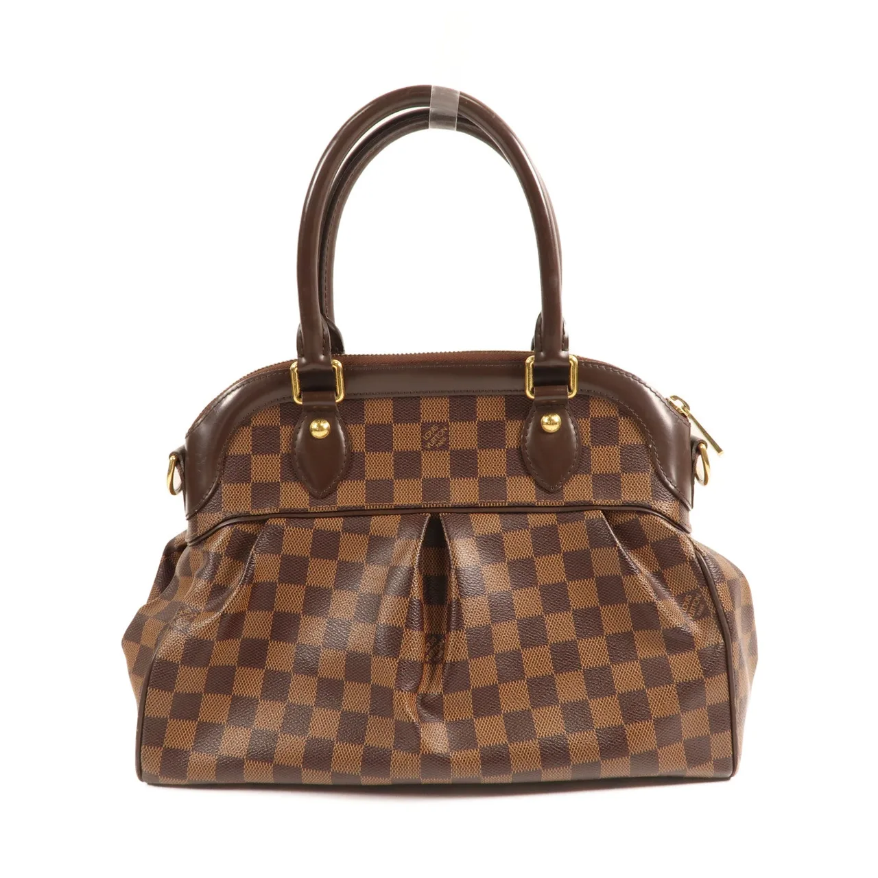 LOUIS VUITTON Trevi N51997 兩用包 塗層帆布 棕色 塗層帆布 中古品B - 縮圖 2