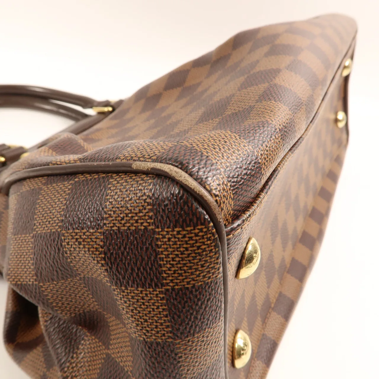 LOUIS VUITTON Trevi N51997 兩用包 塗層帆布 棕色 塗層帆布 中古品B - 縮圖 5