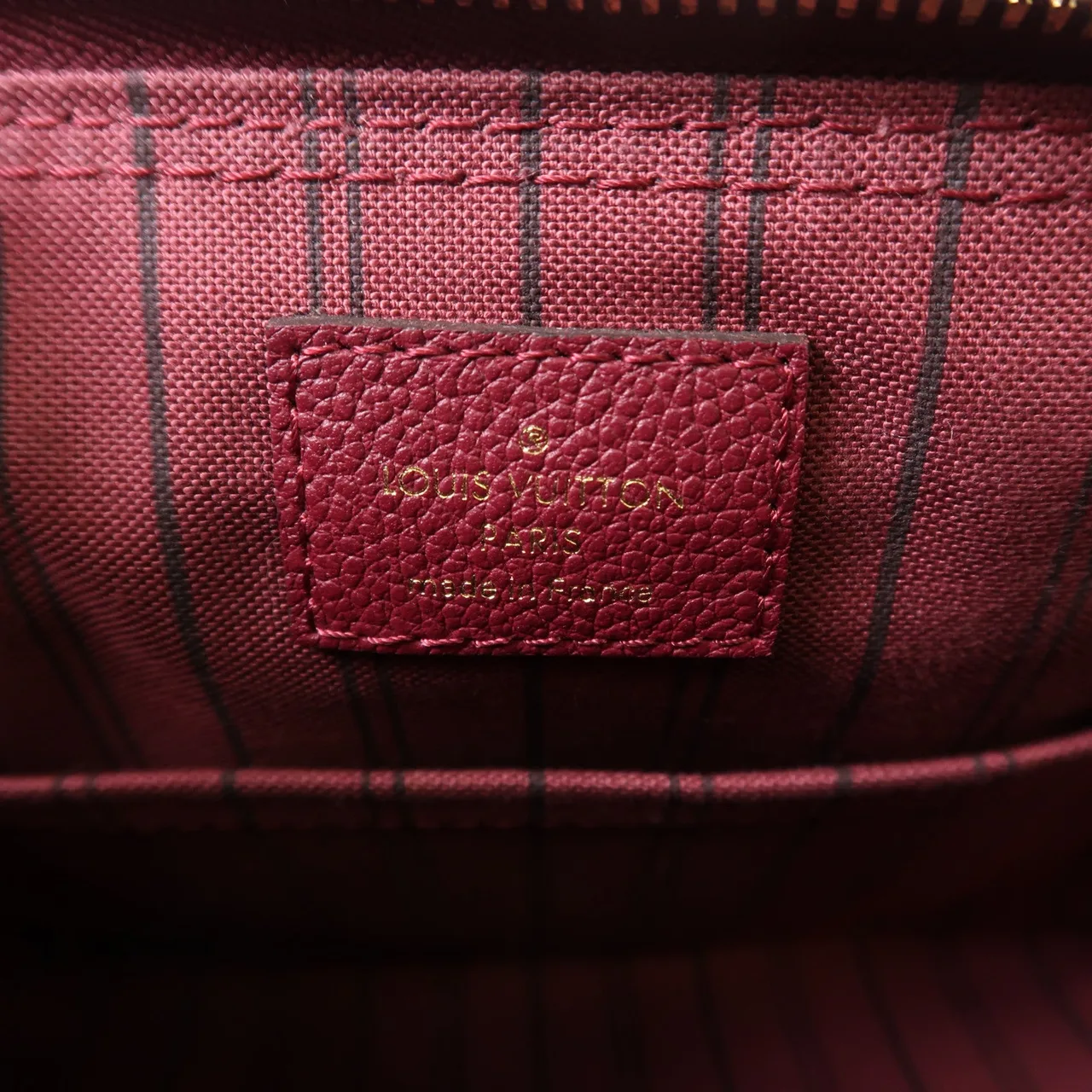 LOUIS VUITTON Speedy M40762 兩用包 牛皮 紅色 / Red 牛皮 中古品A - 縮圖 6