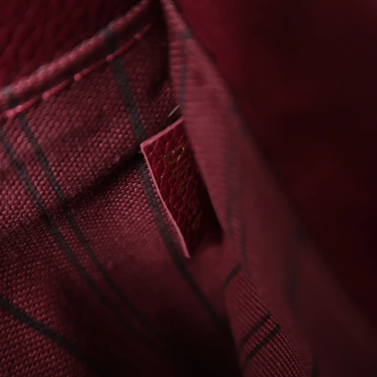 LOUIS VUITTON Speedy M40762 兩用包 牛皮 紅色 / Red 牛皮 中古品A - 縮圖 7