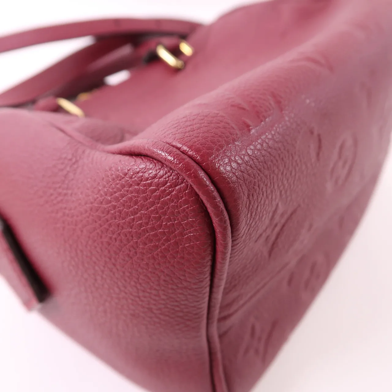 LOUIS VUITTON Speedy M40762 兩用包 牛皮 紅色 / Red 牛皮 中古品A - 縮圖 12