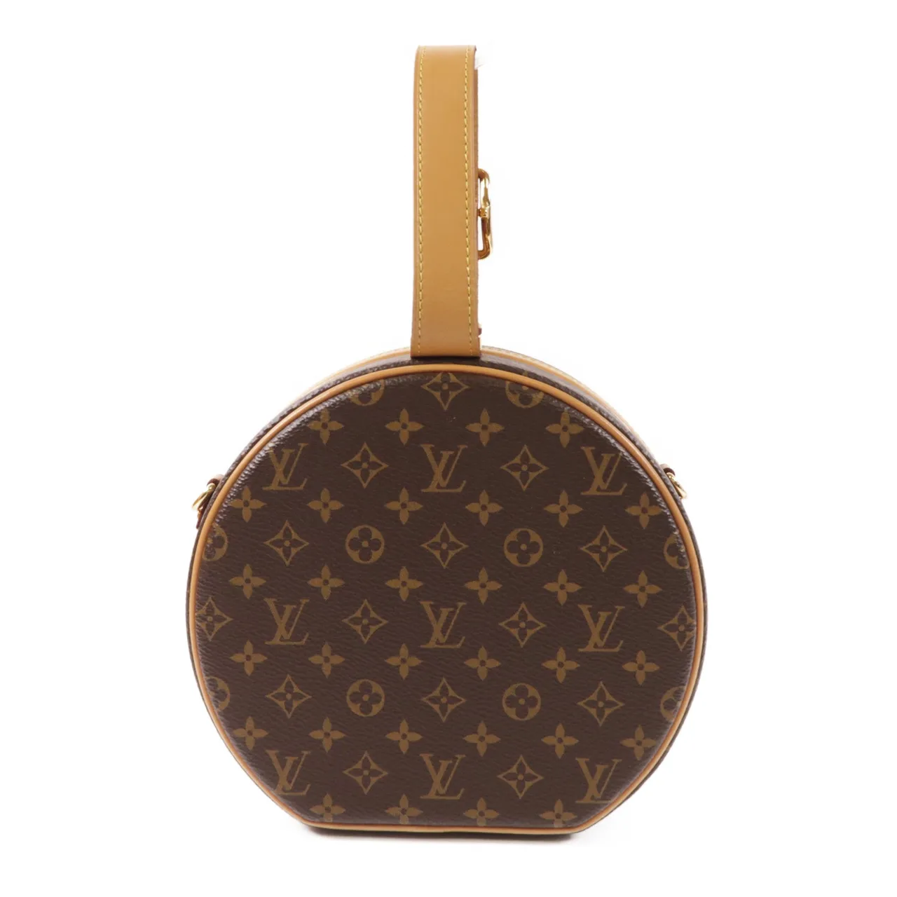 LOUIS VUITTON Petite Boite Chapeau M43514 兩用包 塗層帆布 棕色 塗層帆布 中古品A - 縮圖 2