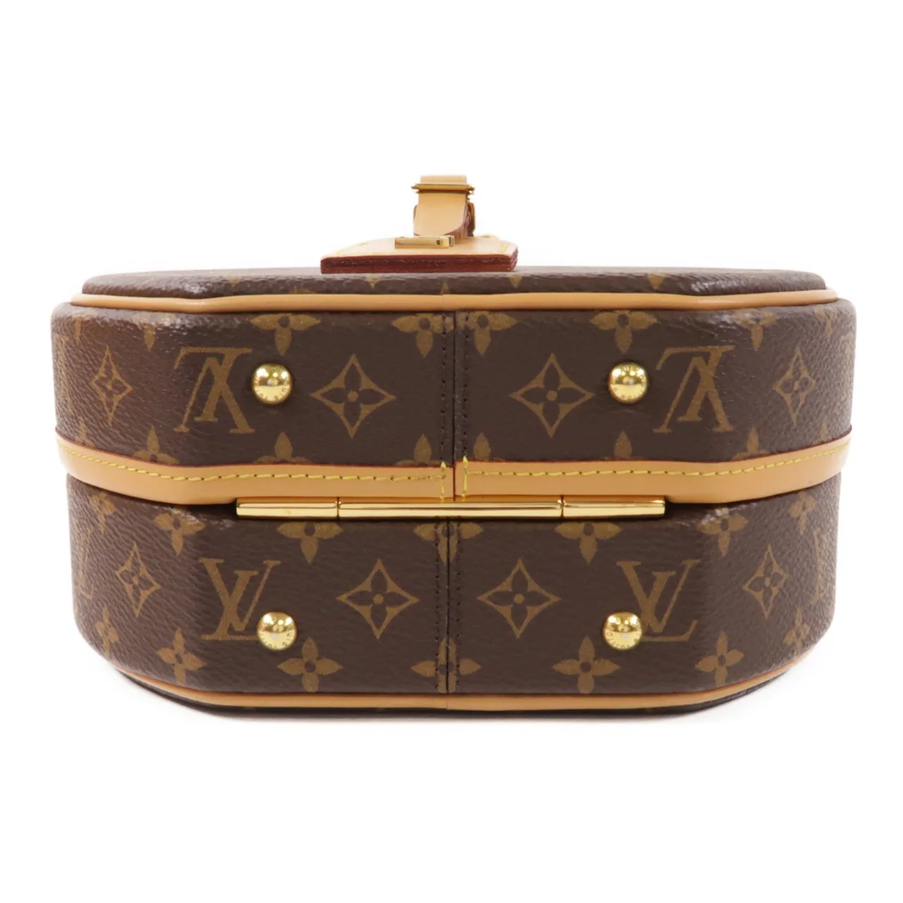 LOUIS VUITTON Petite Boite Chapeau M43514 兩用包 塗層帆布 棕色 塗層帆布 中古品A - 縮圖 4