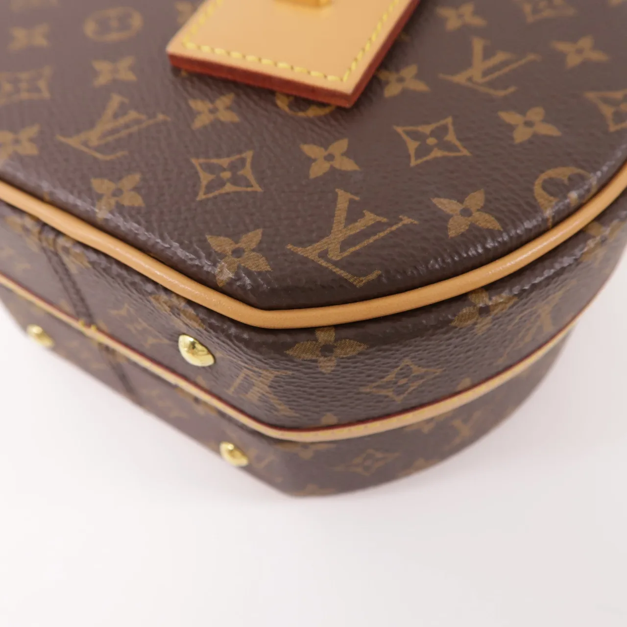 LOUIS VUITTON Petite Boite Chapeau M43514 兩用包 塗層帆布 棕色 塗層帆布 中古品A - 縮圖 12