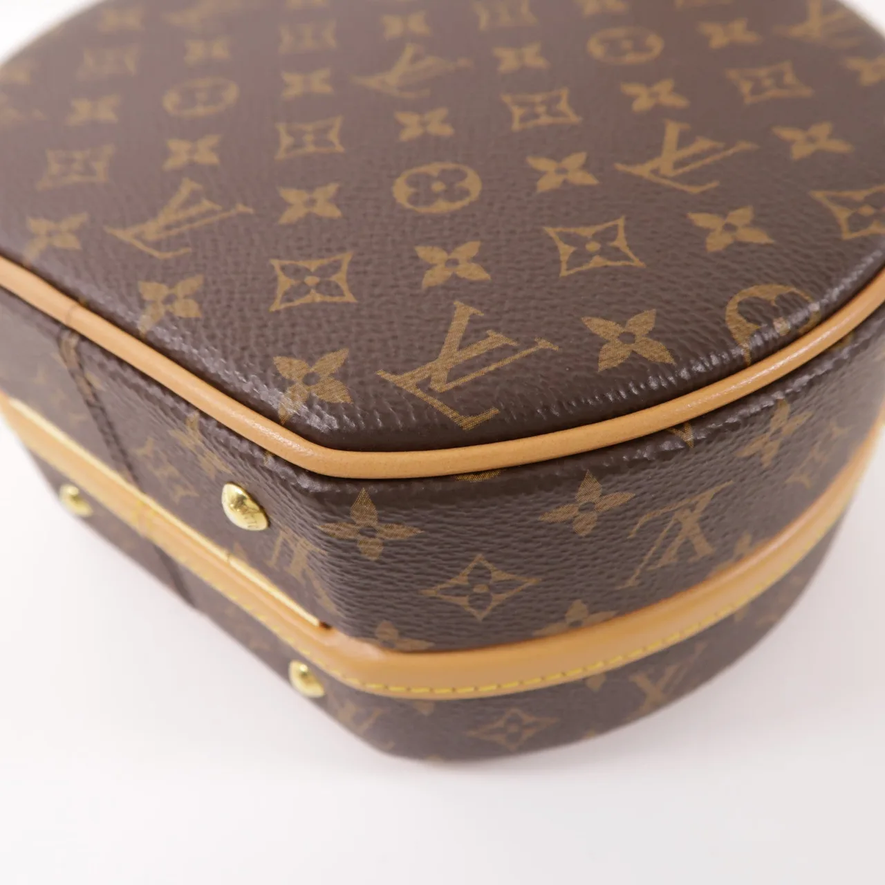 LOUIS VUITTON Petite Boite Chapeau M43514 兩用包 塗層帆布 棕色 塗層帆布 中古品A - 縮圖 14