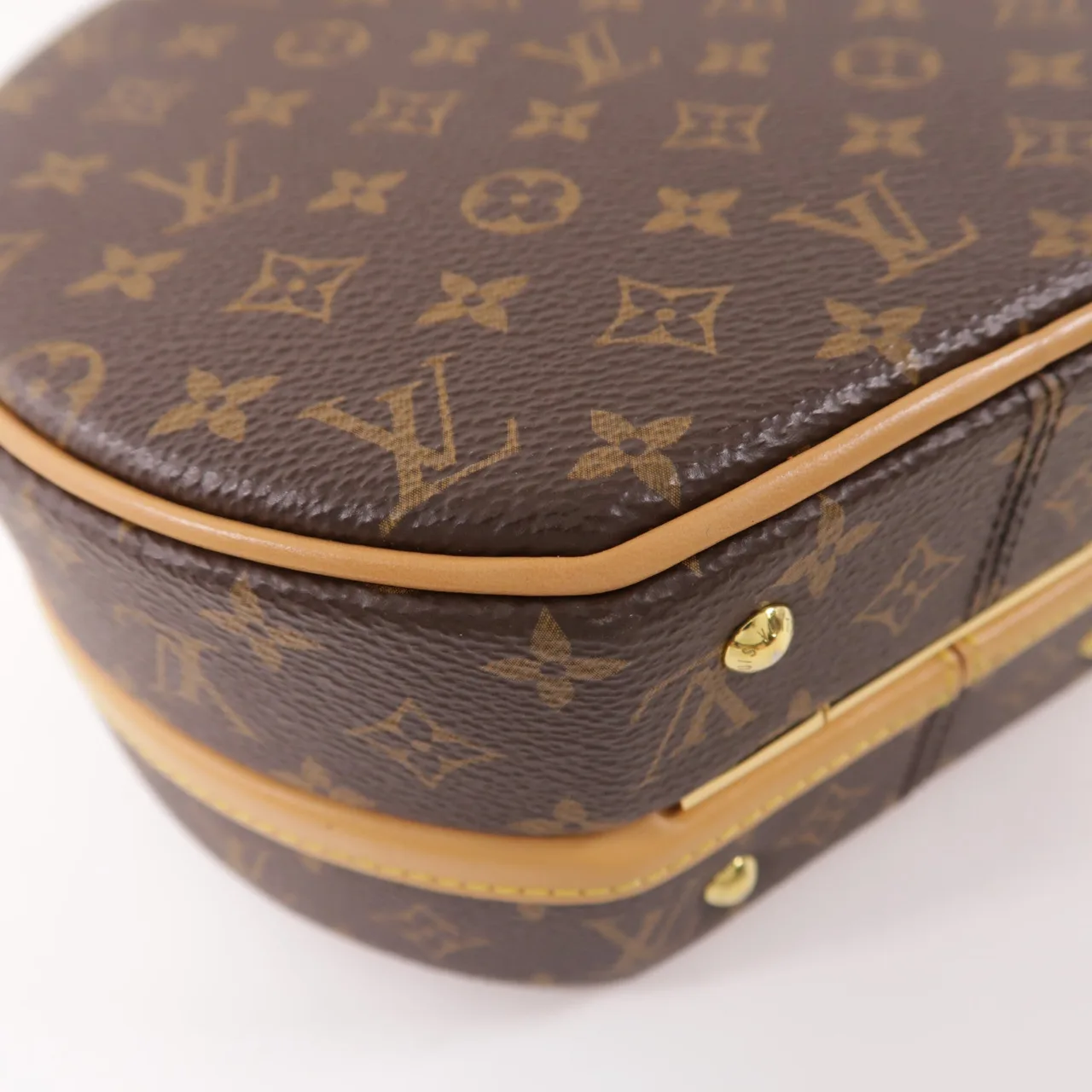 LOUIS VUITTON Petite Boite Chapeau M43514 兩用包 塗層帆布 棕色 塗層帆布 中古品A - 縮圖 15