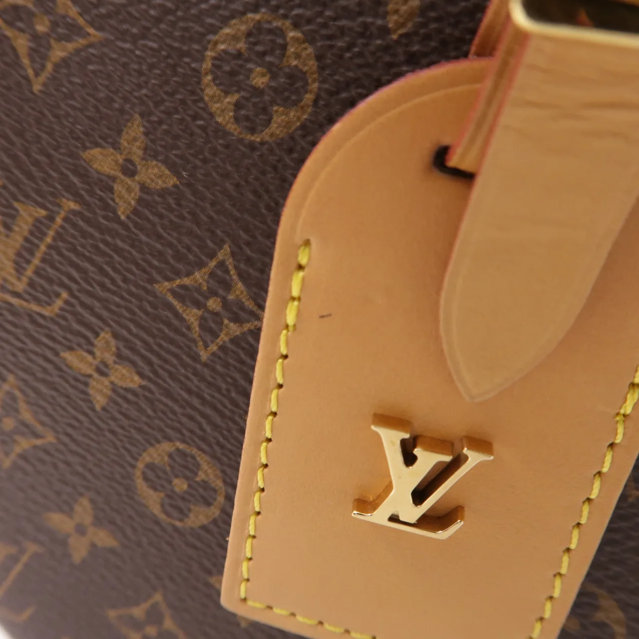 LOUIS VUITTON Petite Boite Chapeau M43514 兩用包 塗層帆布 棕色 塗層帆布 中古品A - 縮圖 17