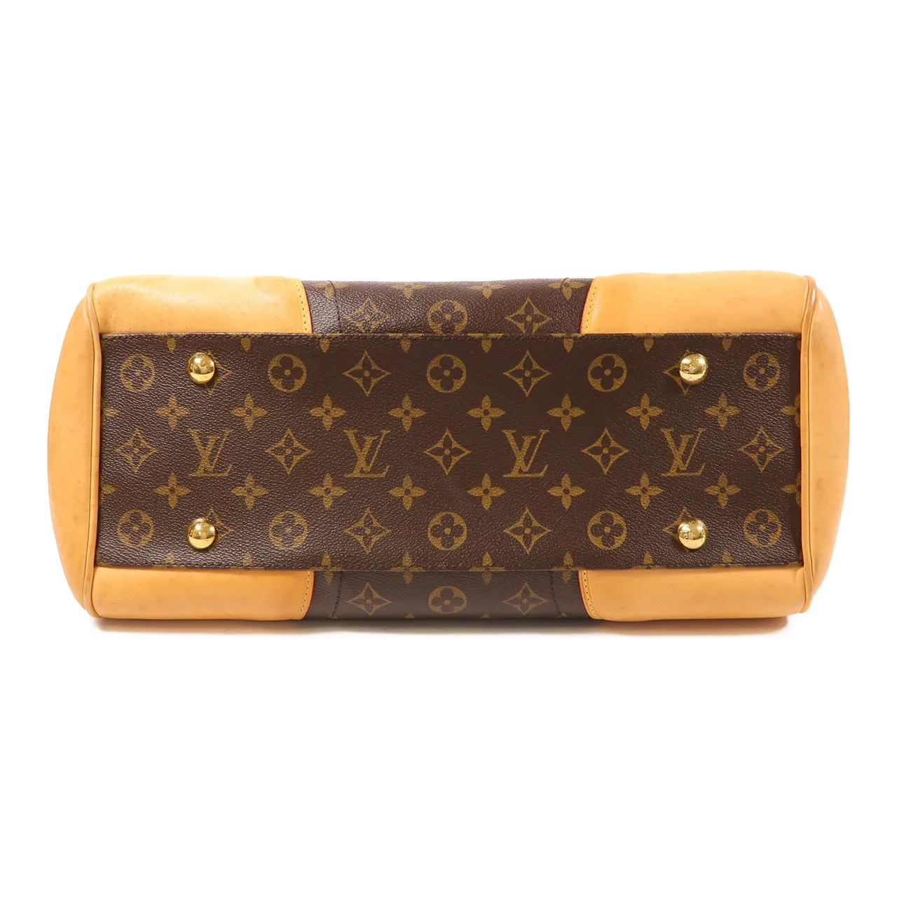 LOUIS VUITTON Beverly M40120 肩背包 塗層帆布 棕色 塗層帆布 中古品B - 縮圖 4