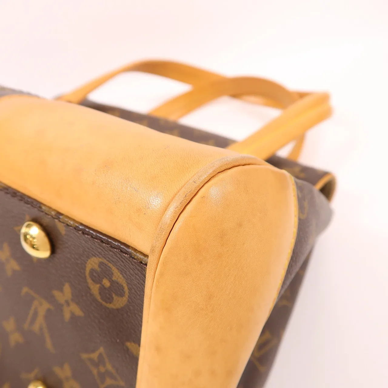 LOUIS VUITTON Beverly M40120 肩背包 塗層帆布 棕色 塗層帆布 中古品B - 縮圖 12