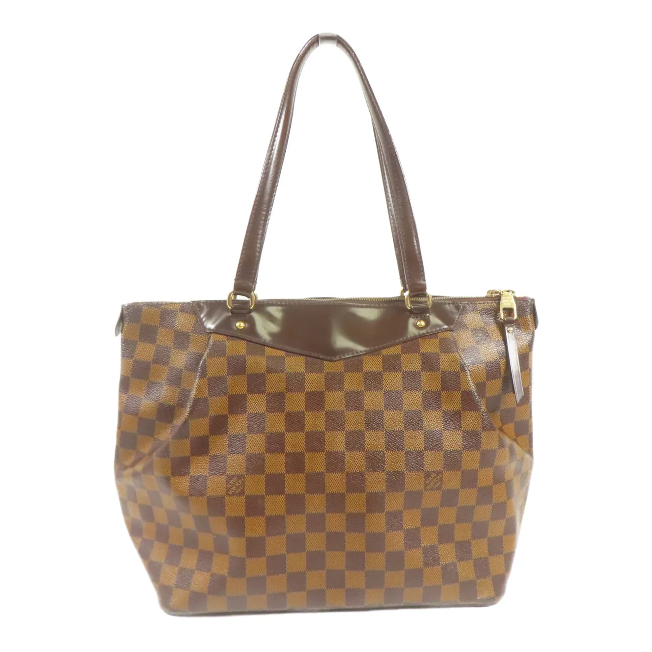 LOUIS VUITTON Westminster N41103 肩背包 塗層帆布 棕色 塗層帆布 中古品B - 縮圖 2
