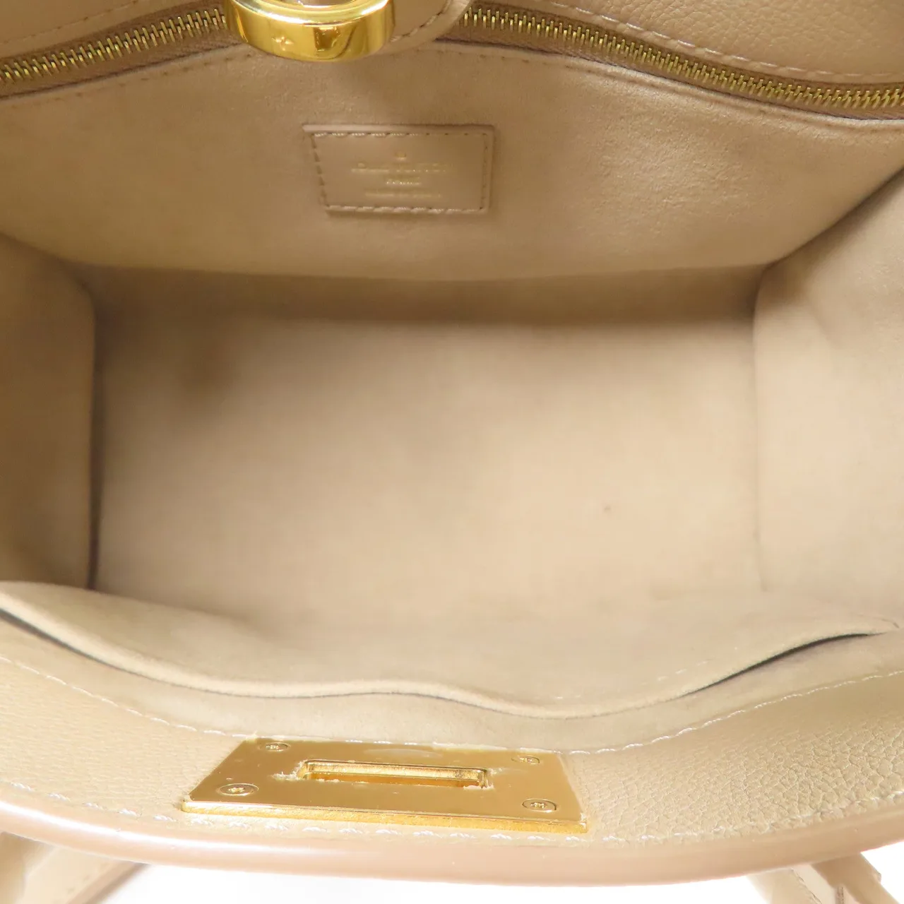 LOUIS VUITTON On My Side M20600 兩用包 牛皮 米色 / Galet Beige 牛皮 中古品A - 縮圖 5