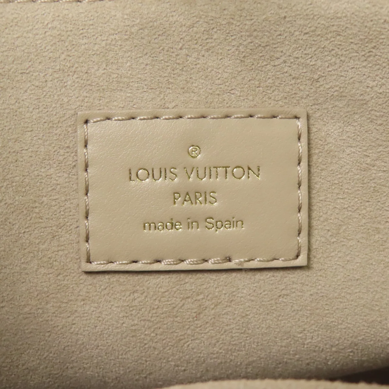 LOUIS VUITTON On My Side M20600 兩用包 牛皮 米色 / Galet Beige 牛皮 中古品A - 縮圖 6