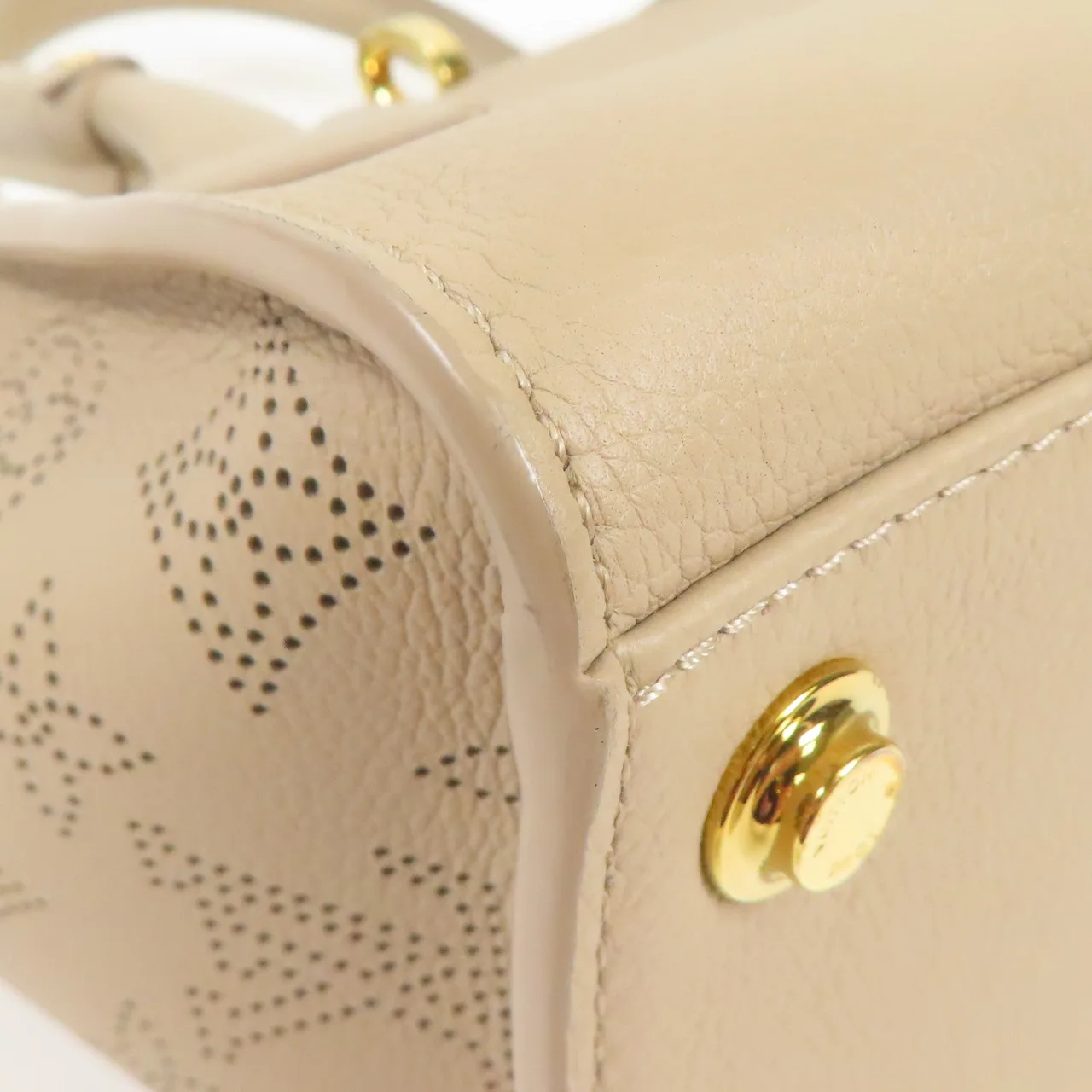 LOUIS VUITTON On My Side M20600 兩用包 牛皮 米色 / Galet Beige 牛皮 中古品A - 縮圖 11