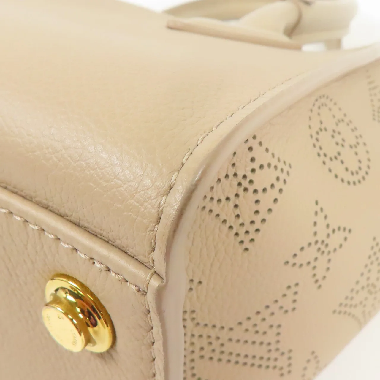 LOUIS VUITTON On My Side M20600 兩用包 牛皮 米色 / Galet Beige 牛皮 中古品A - 縮圖 14