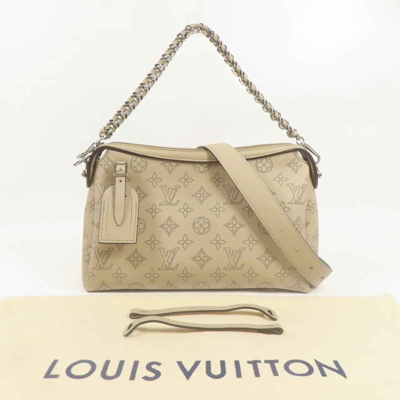 LOUIS VUITTON M247255 兩用包 牛皮 米色 / Beige 牛皮 中古品A - 縮圖 11