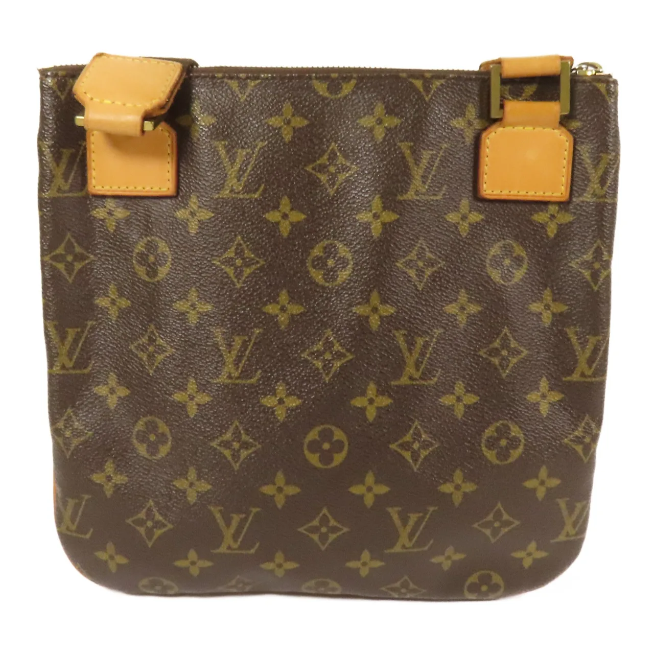 LOUIS VUITTON Pochette Bosphore M40044 肩背包 塗層帆布 棕色 塗層帆布 中古品B - 縮圖 2