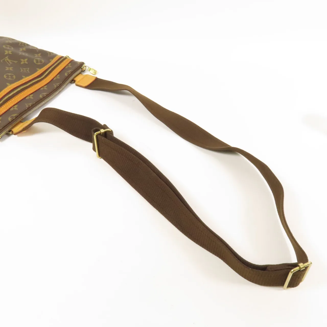 LOUIS VUITTON Pochette Bosphore M40044 肩背包 塗層帆布 棕色 塗層帆布 中古品B - 縮圖 5