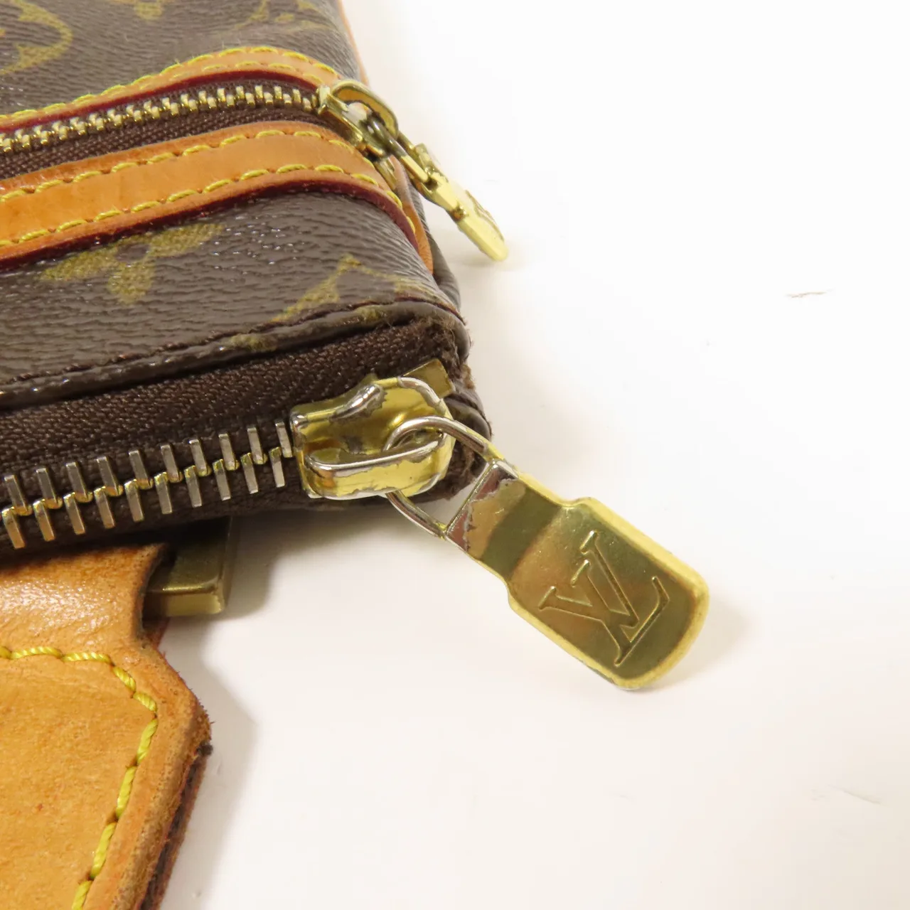 LOUIS VUITTON Pochette Bosphore M40044 肩背包 塗層帆布 棕色 塗層帆布 中古品B - 縮圖 8