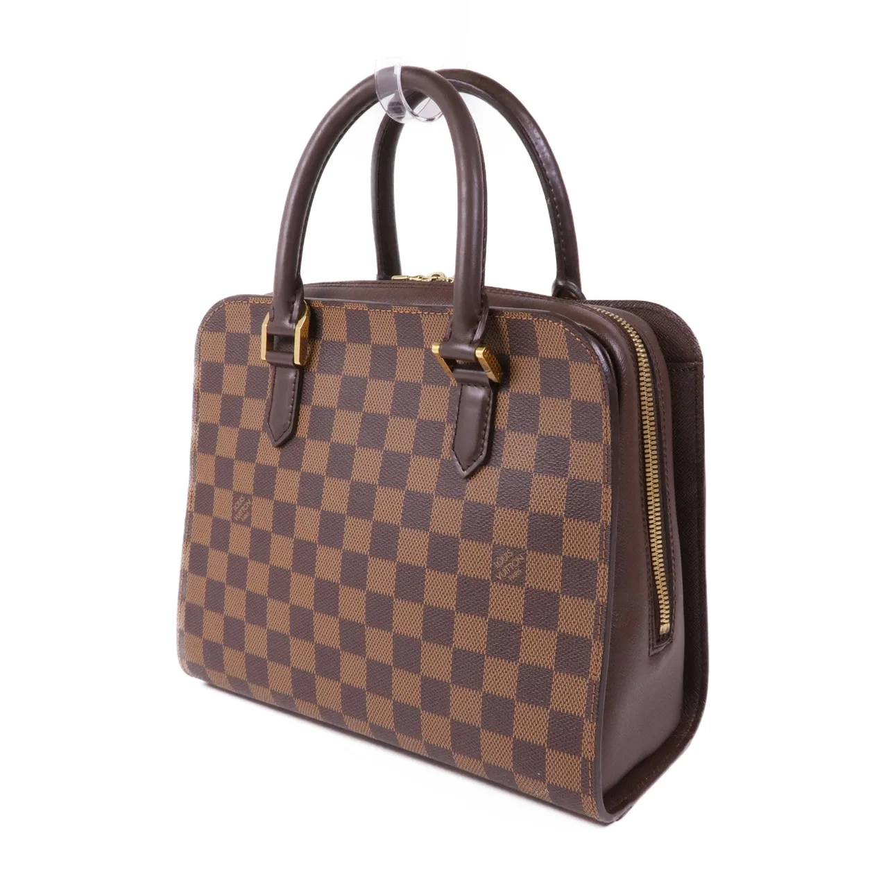 LOUIS VUITTON N51155 手提包 塗層帆布 棕色 / Brown 塗層帆布 中古品B - 縮圖 3