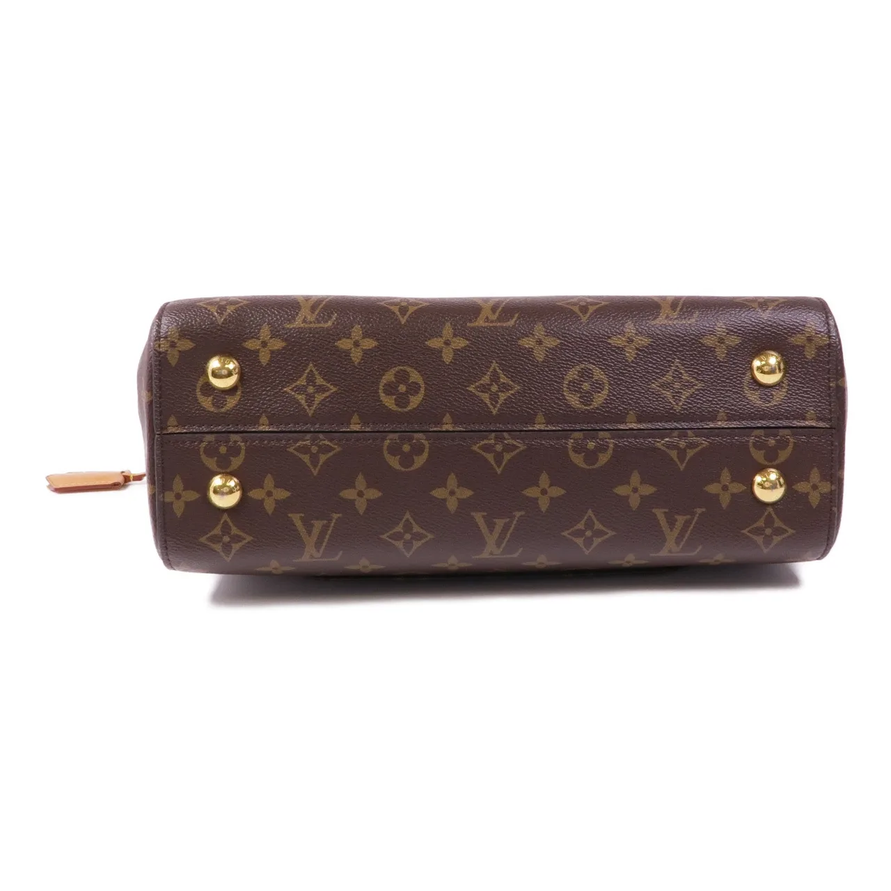 LOUIS VUITTON Cluny M42735 兩用包 塗層帆布 棕色 / 藍色 塗層帆布 中古品A - 縮圖 4