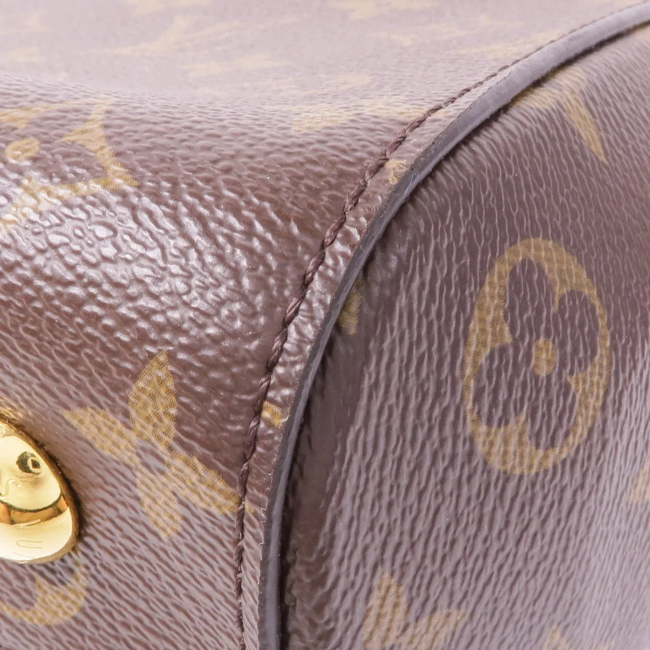 LOUIS VUITTON Cluny M42735 兩用包 塗層帆布 棕色 / 藍色 塗層帆布 中古品A - 縮圖 9