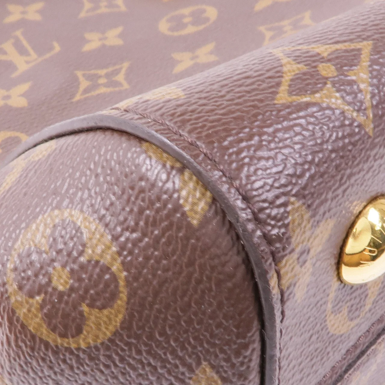 LOUIS VUITTON Cluny M42735 兩用包 塗層帆布 棕色 / 藍色 塗層帆布 中古品A - 縮圖 10