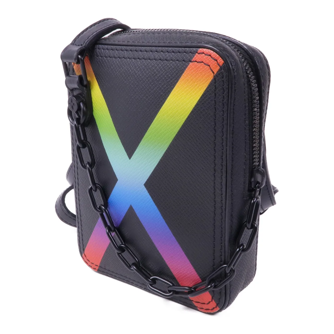 LOUIS VUITTON Danube M30332 肩背包 牛皮 黑色 / Black 牛皮 中古品A - 縮圖 3