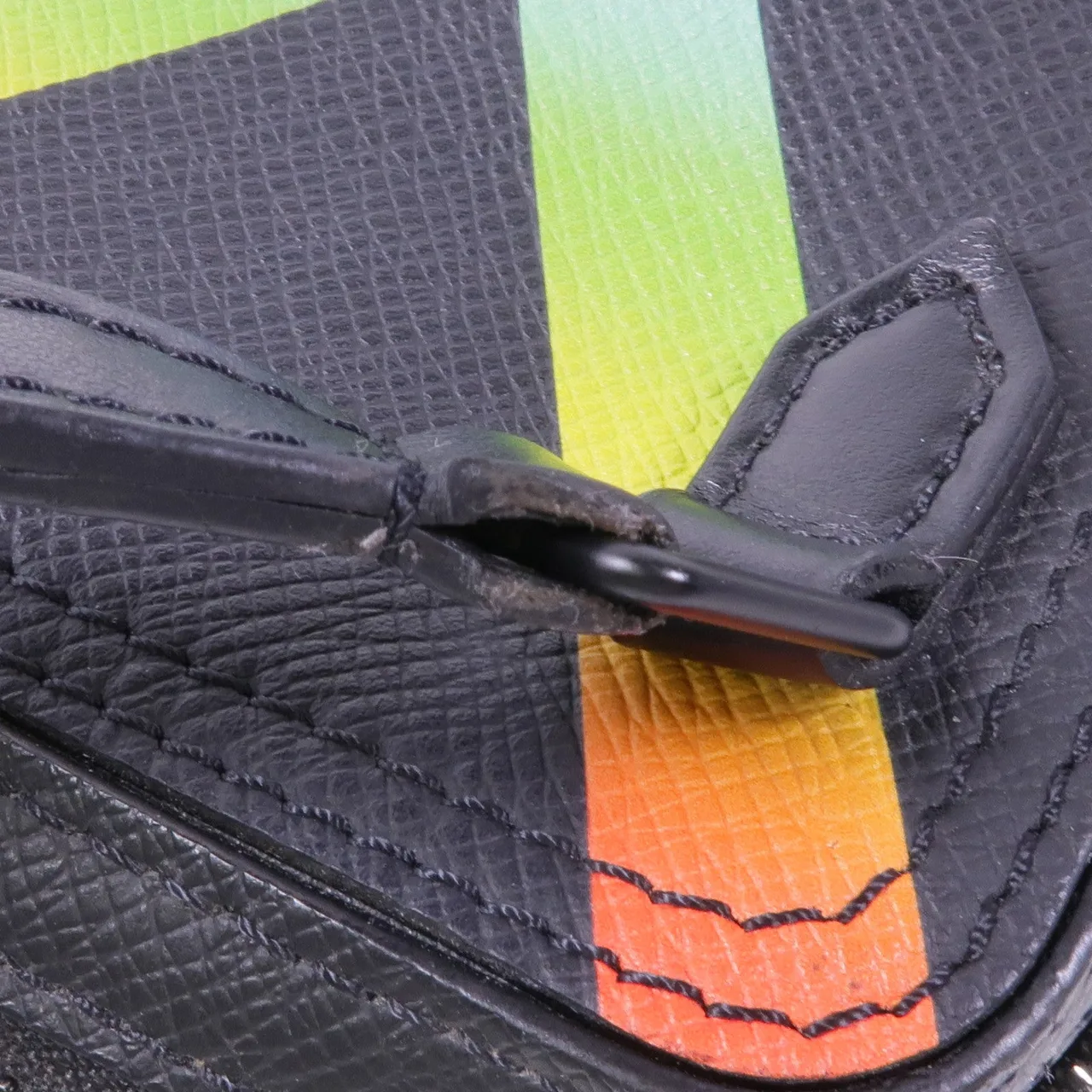 LOUIS VUITTON Danube M30332 肩背包 牛皮 黑色 / Black 牛皮 中古品A - 縮圖 14