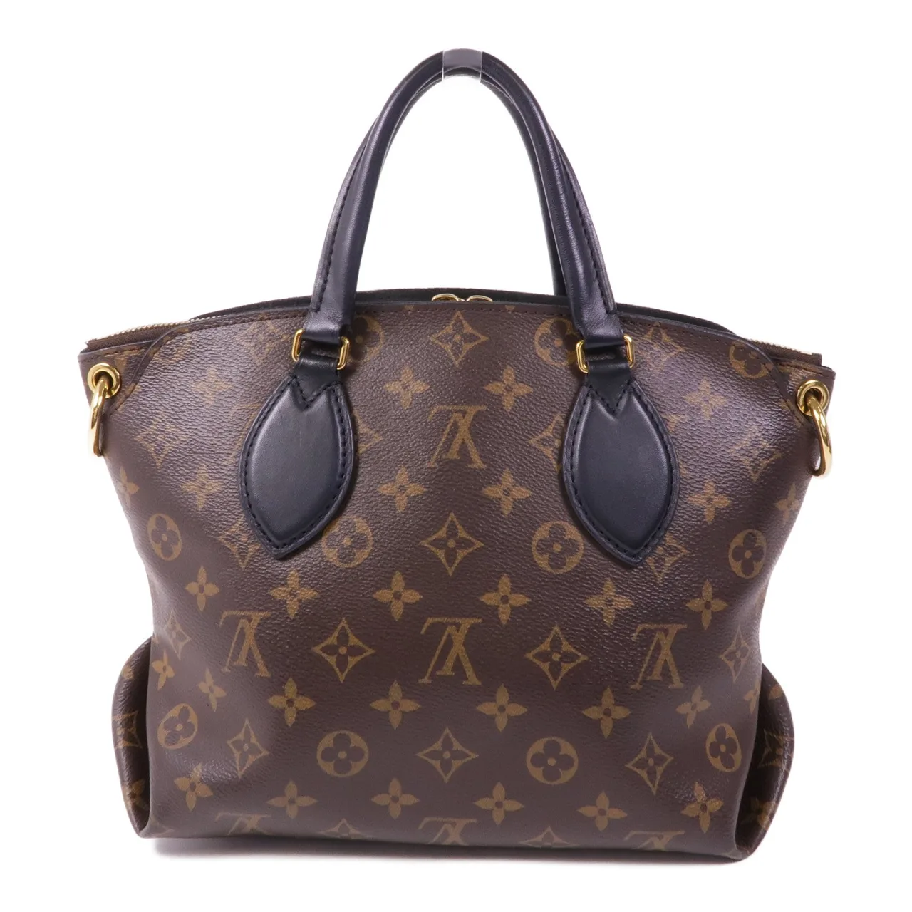 LOUIS VUITTON M44351 兩用包 塗層帆布 棕色 塗層帆布 中古品A - 縮圖 2