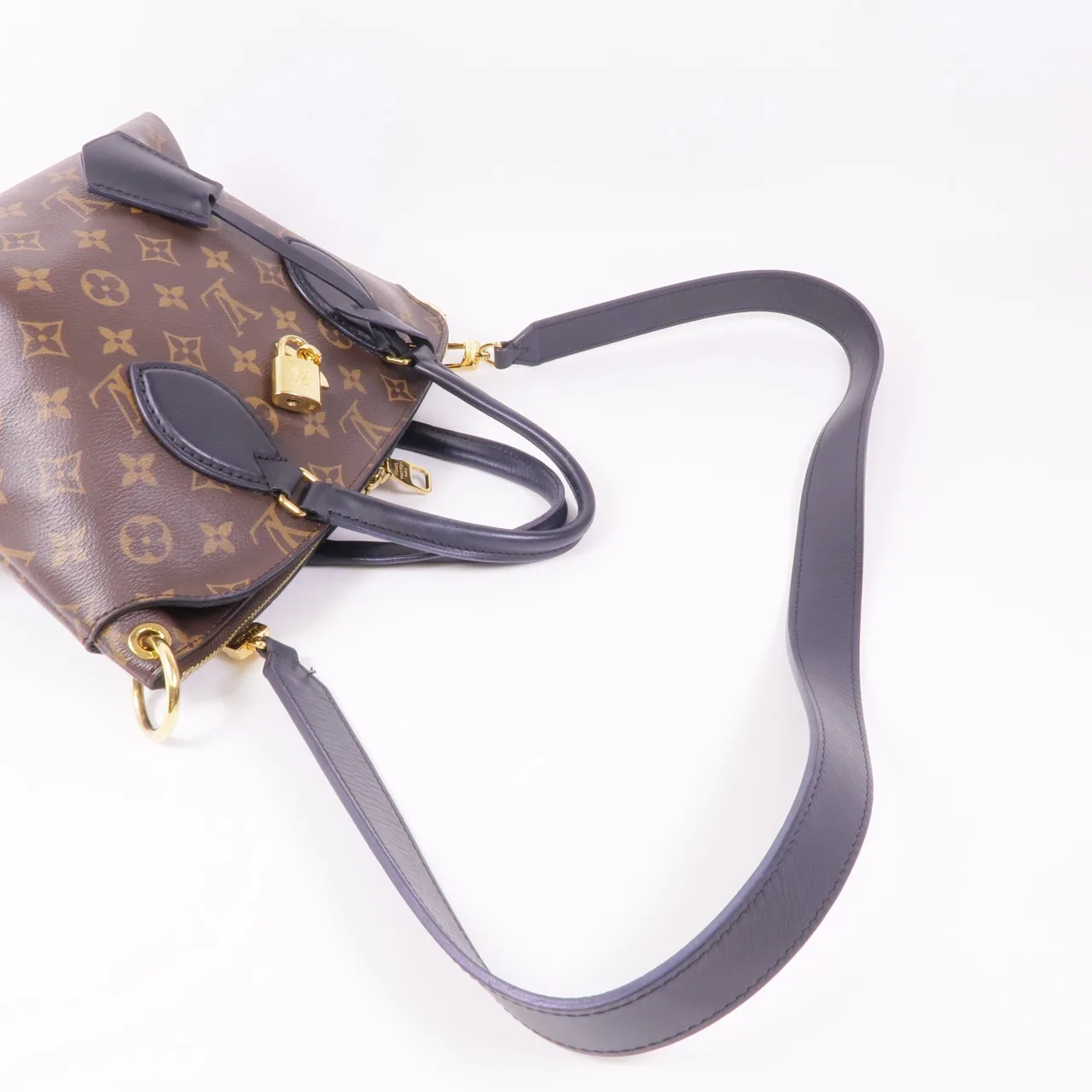 LOUIS VUITTON M44351 兩用包 塗層帆布 棕色 塗層帆布 中古品A - 縮圖 5
