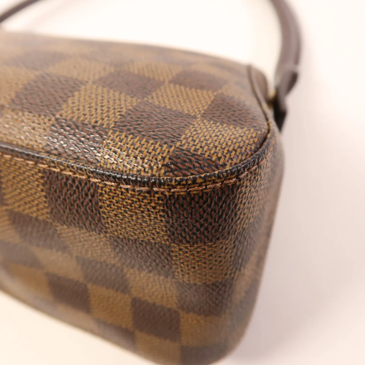 LOUIS VUITTON Loop N51158 肩背包 塗層帆布 棕色 塗層帆布 中古品B - 縮圖 11