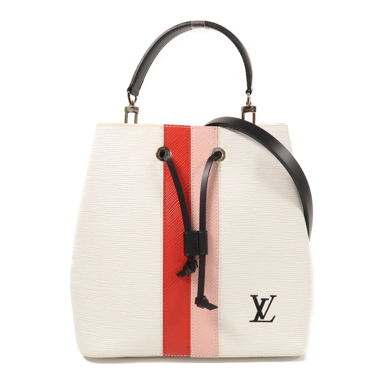 LOUIS VUITTON NeoNoe M52163 兩用包 皮革 白色 / White