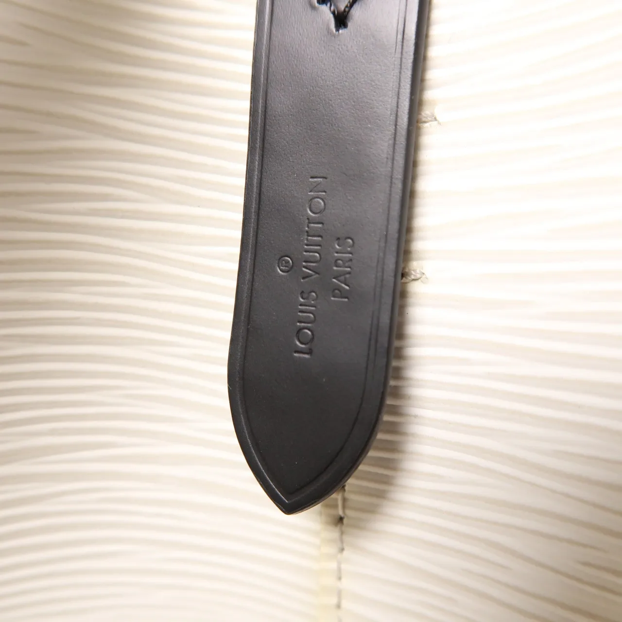 LOUIS VUITTON NeoNoe M52163 兩用包 皮革 白色 / White 皮革 中古品A - 縮圖 6